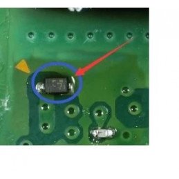 Playstation 5 PS5 71 Zener diodes HDMI-Poort achterkant