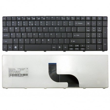 Laptop Toetsenbord MP-09G3 9J.N1H82 Acer E440 E640 E730 E732 G640 G730